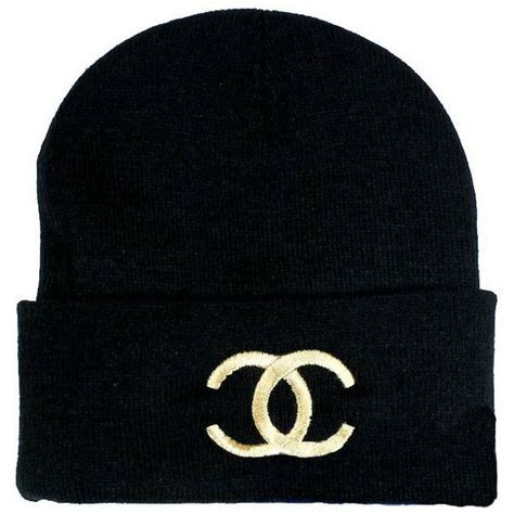 black chanel beanie|chanel hats gold and silver.